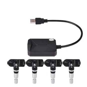 USB TPMS Tire Pressure Monitoring Display Alarm System Sensors Navigation Tmps Sensor System Wheel Pressure Sensor
USB TPMS Tire Pressure Monitoring Display Alarm System Sensors Navigation Tmps Sensor System Wheel Pressure Sensor