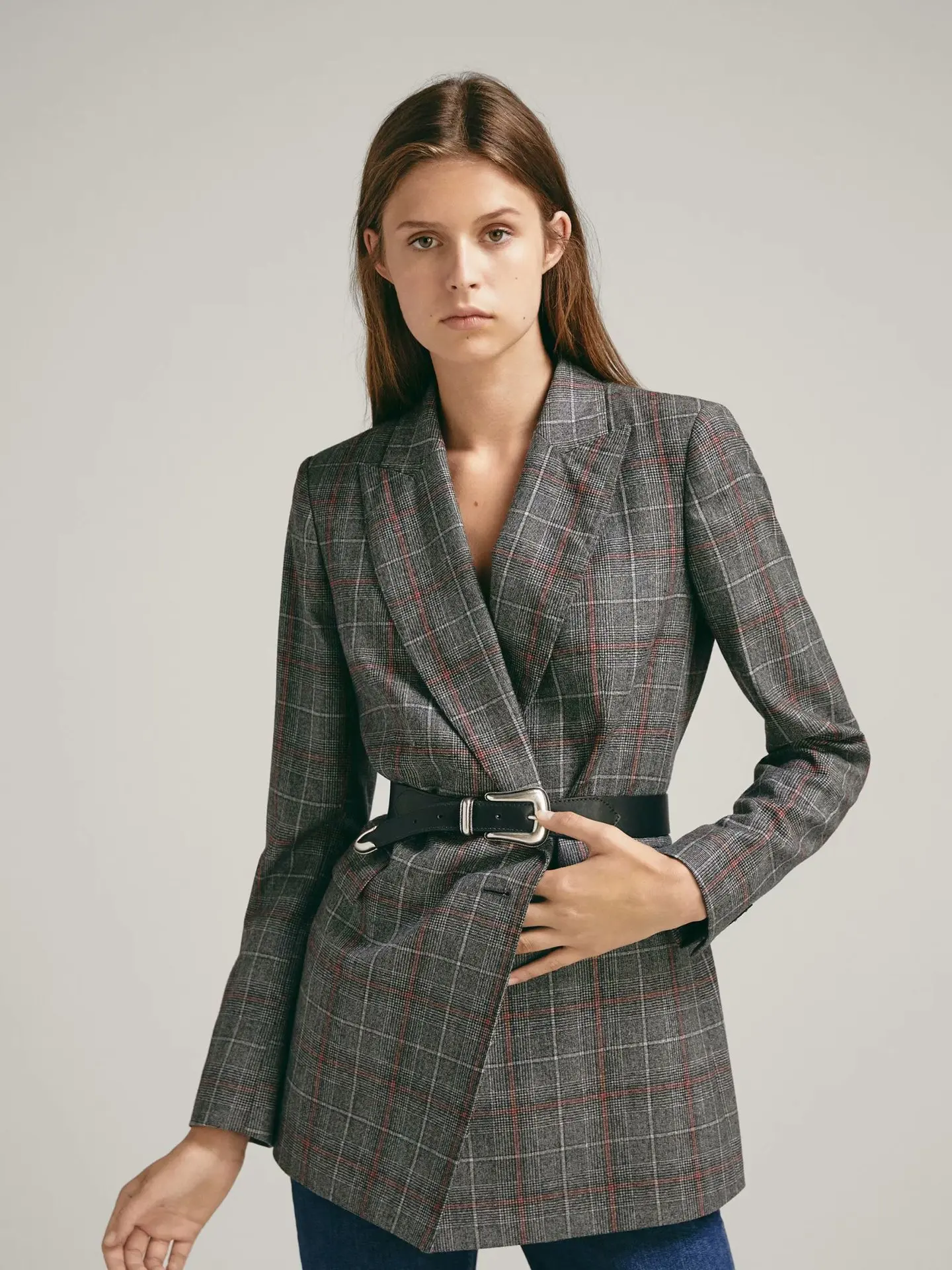 2018 Spring And Summer New Style Ozhouzhan Slim-Fit Pattern Suit Jacket Women's Suit Bgb8379
2018 Spring And Summer New Style Ozhouzhan Slim-Fit Pattern Suit Jacket Women's Suit Bgb8379