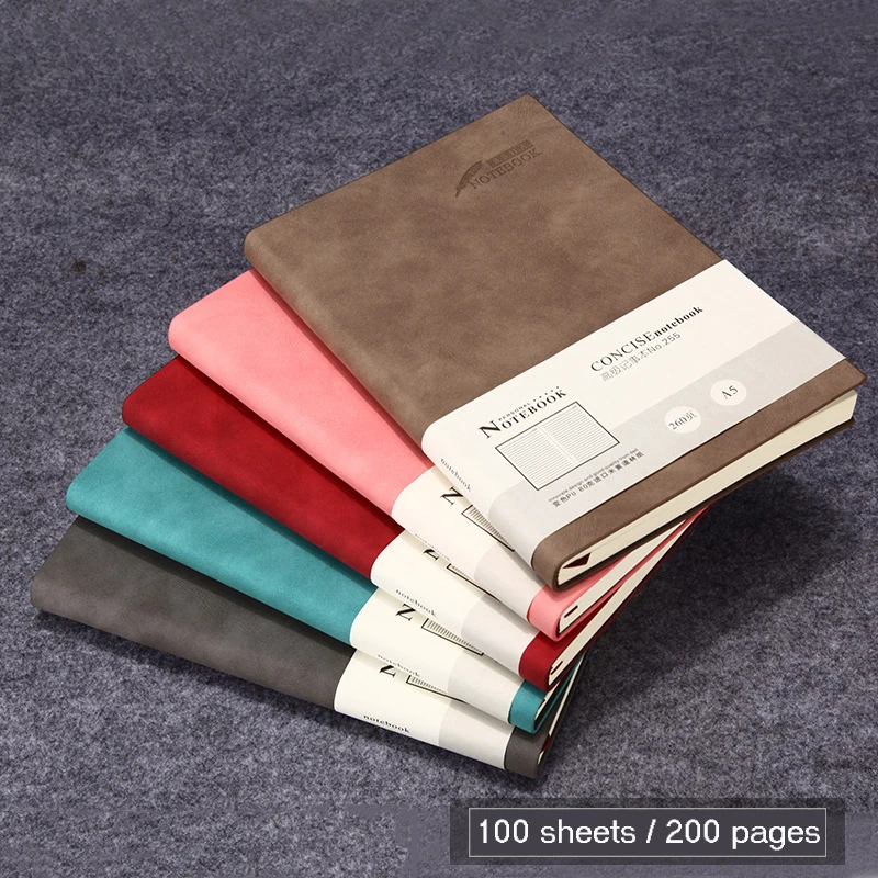 Bullet Journal Notebook stationery Leather business meeting record A5 Paper Dot Line page Notepad Planners School agenda office
Bullet Journal Notebook stationery Leather business meeting record A5 Paper Dot Line page Notepad Planners School agenda office