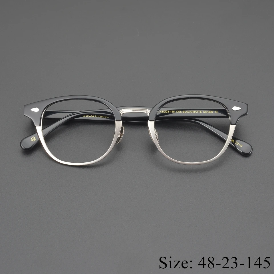 Limitted edition Vintage eyeglass Ultralight pure titanium frame Lemto-mac retro round style eyewear original Japan made quality
Limitted edition Vintage eyeglass Ultralight pure titanium frame Lemto-mac retro round style eyewear original Japan made quality