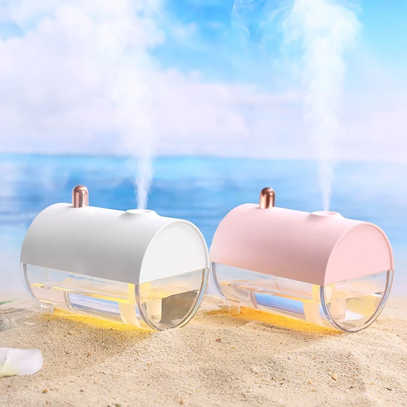 Mini Air Humidifier Boat shape USB Aromatherapy Oil Diffuser Lamp Light Mist Maker Ultrasonic Humidification For Home Office Car
Mini Air Humidifier Boat shape USB Aromatherapy Oil Diffuser Lamp Light Mist Maker Ultrasonic Humidification For Home Office Car