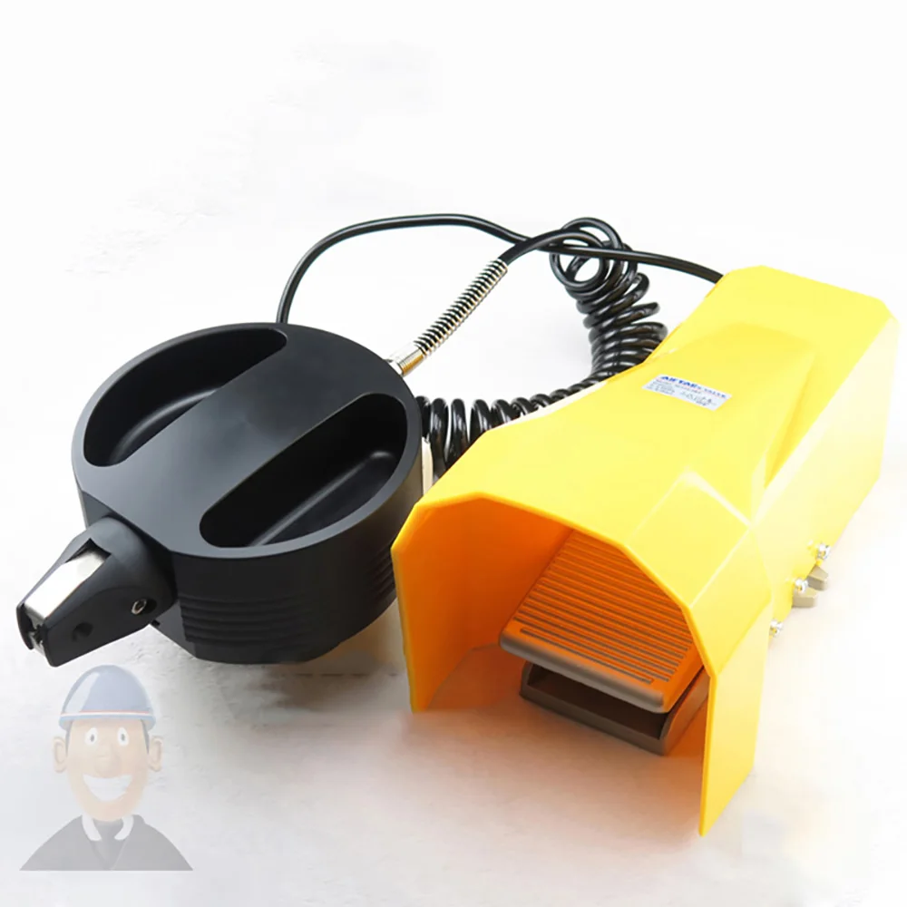 Pneumatic 0.14-2.5mm2 European Tubular Terminal Crimping Pliers Terminal Crimping Machine Handheld Desktop Air Crimper 4-6Bar
Pneumatic 0.14-2.5mm2 European Tubular Terminal Crimping Pliers Terminal Crimping Machine Handheld Desktop Air Crimper 4-6Bar