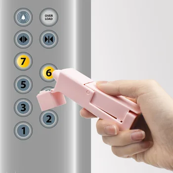 New Portable Handheld Avoid Contacting Sanitary Tool Hand Push Press Elevator Button Anti Epidemic Disinfectant Artifact Safty
New Portable Handheld Avoid Contacting Sanitary Tool Hand Push Press Elevator Button Anti Epidemic Disinfectant Artifact Safty