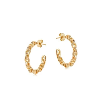 O Chain Simple Hoop Stud Earring 925 Sterling Silver Yellow Gold Multi Circle Round Earring Women Wedding Party Jewelry
O Chain Simple Hoop Stud Earring 925 Sterling Silver Yellow Gold Multi Circle Round Earring Women Wedding Party Jewelry
