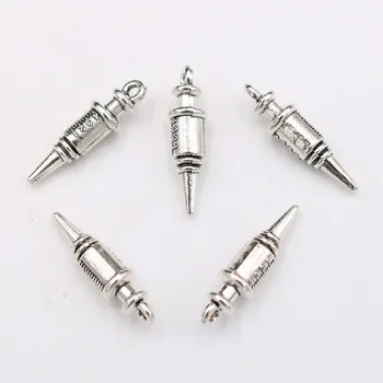 WKOUD 10pcs Silver Color Medical Tool Charm 3D Retro Syringe DIY Earring Bracelet Jewelry Metal Pendant 25 * 7mm A139
WKOUD 10pcs Silver Color Medical Tool Charm 3D Retro Syringe DIY Earring Bracelet Jewelry Metal Pendant 25 * 7mm A139