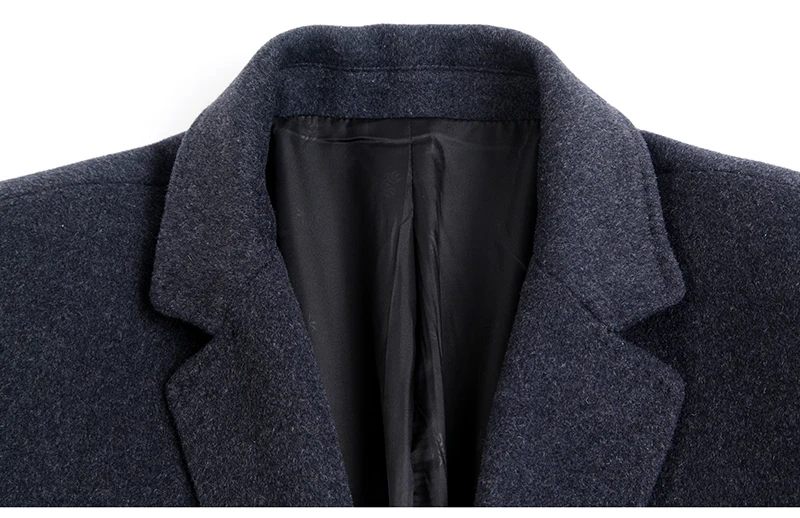 2020 Men Wool Coat Autumn Woolen Long Coat Pea Сoat Winter Wool Blend Long Jacket Male Cashmere Coat Mens Overcoat Korean Style 2020 Men Wool Coat Autumn Woolen Long Coat Pea Сoat Winter Wool Blend Long Jacket Male Cashmere Coat Mens Overcoat Korean Style