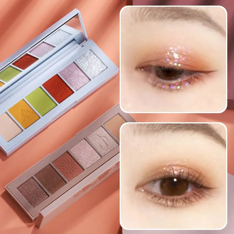 6 Color Eyeshadow Pearly Lustre Matte Sequin Daily Makeup Easy to Color Waterproof and Sweatproof Hot Sales
6 Color Eyeshadow Pearly Lustre Matte Sequin Daily Makeup Easy to Color Waterproof and Sweatproof Hot Sales