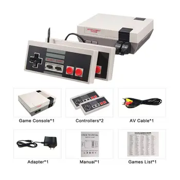 Mini Retro Game Anniversary Edition Console 620 games TV Game Built-in with 2 Controller Red&White
Mini Retro Game Anniversary Edition Console 620 games TV Game Built-in with 2 Controller Red&White