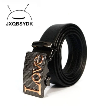 JXQBSYDK Luxury Brand Designer Belts Men High Quality Leather Belts for Men LOVE Buckle Gift 2020 
JXQBSYDK Luxury Brand Designer Belts Men High Quality Leather Belts for Men LOVE Buckle Gift 2020