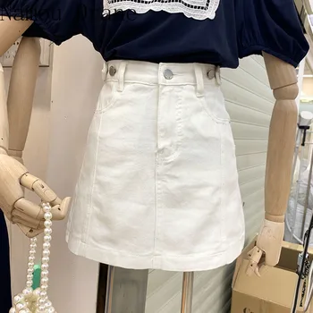 South Korea Dongdaemun 2020 Summer New a High Waist Slim Slimming Bag Hip Skirt Female Jeans Overskirt Fashion
South Korea Dongdaemun 2020 Summer New a High Waist Slim Slimming Bag Hip Skirt Female Jeans Overskirt Fashion