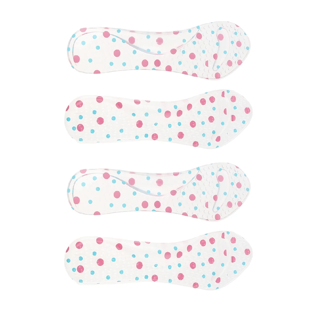 2 Pairs Gel Pads High Heels Cushion Support 3/4 Insoles Foot Arch Support High Quality Self Adhesive 2 Pairs Gel Pads High Heels Cushion Support 3/4 Insoles Foot Arch Support High Quality Self Adhesive