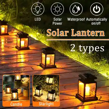 Solar Lantern Hanging Light LED Candle Yard outdoor Patio Garden Lamp for Patio Landscape Yard Warm White Flameless Flickering
Solar Lantern Hanging Light LED Candle Yard outdoor Patio Garden Lamp for Patio Landscape Yard Warm White Flameless Flickering