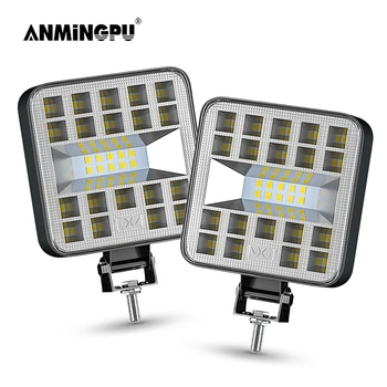 ANMINGPU 12V 24V 87W Square LED Fog Light for Off Road Truck 4x4 Jeep Atv Spot Beam Daytime Running Light for Car Light Assembly
ANMINGPU 12V 24V 87W Square LED Fog Light for Off Road Truck 4x4 Jeep Atv Spot Beam Daytime Running Light for Car Light Assembly