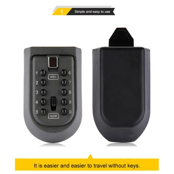 Password Key Safe Box Weatherproof Storage Lock Box Indoor Outdoor Password Lock Password Security Holder Keys Storage Box
Password Key Safe Box Weatherproof Storage Lock Box Indoor Outdoor Password Lock Password Security Holder Keys Storage Box