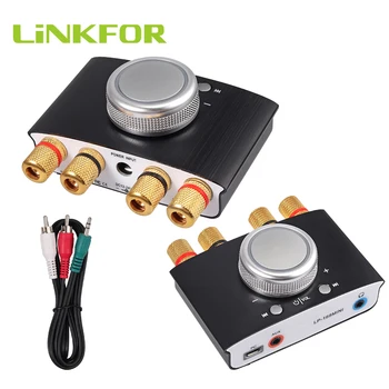 LiNKFOR Hi-Fi Digital Amp 2 Channel 50W 2 with AUX/USB/Bluetooth Input (Amplifier+Adapter) Digital Audio Power IC-TPA3116 Amp
LiNKFOR Hi-Fi Digital Amp 2 Channel 50W 2 with AUX/USB/Bluetooth Input (Amplifier+Adapter) Digital Audio Power IC-TPA3116 Amp