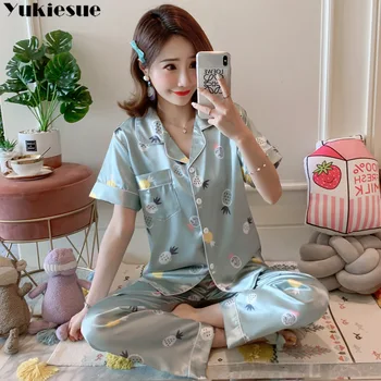short sleeve print home clothes suit 2 pieces set pjs pajamas for women pijama nightie womens pyjamas sexy ladies pijamas mujer
short sleeve print home clothes suit 2 pieces set pjs pajamas for women pijama nightie womens pyjamas sexy ladies pijamas mujer