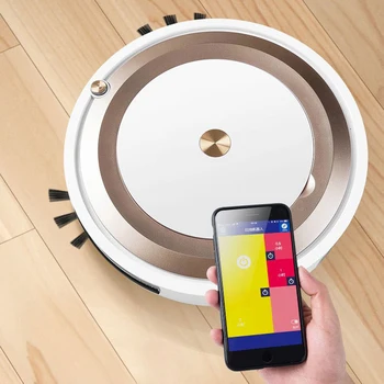 3 in 1 Multifunctional Auto Smart Robot Floor Cleaner Mobile Phone APP Remote Control Automatic Mop Sweeping Vacuum Cleaner
3 in 1 Multifunctional Auto Smart Robot Floor Cleaner Mobile Phone APP Remote Control Automatic Mop Sweeping Vacuum Cleaner