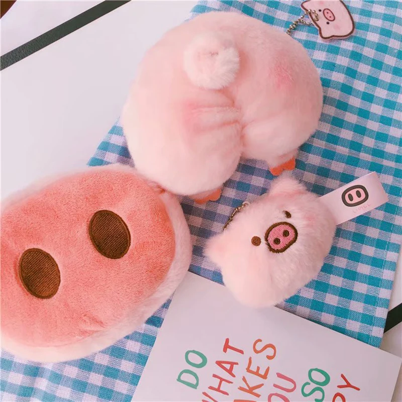 Student Pink Pig Zipper Coin Purse Cute Credit Card Holder Small Fur Pig Nose Keyring Bag Cartoon Women Soft Headphone Bag
Student Pink Pig Zipper Coin Purse Cute Credit Card Holder Small Fur Pig Nose Keyring Bag Cartoon Women Soft Headphone Bag