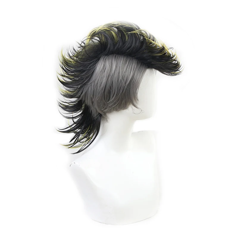 Shinazugawa Genya Cosplay Wigs Anime Demon Slayer: Kimetsu No Yaiba Black and Yellow Style High-temperature Fiber Hair Wig
Shinazugawa Genya Cosplay Wigs Anime Demon Slayer: Kimetsu No Yaiba Black and Yellow Style High-temperature Fiber Hair Wig