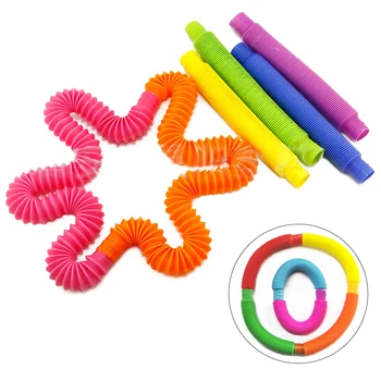 Colorful Plastic Pop Tube Coil Children Creative Magical Toys Circle Funny Toys Decompression Elastic Anti-Anxiety Toys 8pcs
Colorful Plastic Pop Tube Coil Children Creative Magical Toys Circle Funny Toys Decompression Elastic Anti-Anxiety Toys 8pcs