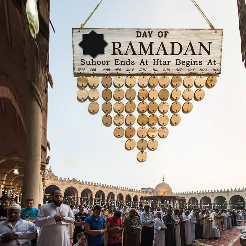 1 1 Set 50pcs Board + 50pcs Ring Countdown Board Eid Mubarak Muslim Islam Ramadan Days Date Notes Pad Plate Calendar Reminding
1 1 Set 50pcs Board + 50pcs Ring Countdown Board Eid Mubarak Muslim Islam Ramadan Days Date Notes Pad Plate Calendar Reminding