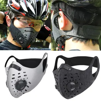 Outdoor Sports Dustproof Anti Haze PM2.5 Filter Mouth Mask Face Cover with Valve filter is replaceable for long term repeated
Outdoor Sports Dustproof Anti Haze PM2.5 Filter Mouth Mask Face Cover with Valve filter is replaceable for long term repeated