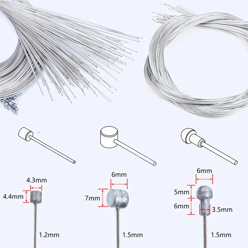 Bike Line Derailleur Cable Steel Brake Wire Replacement Front Rear Brakes Core MTB Road Bicycle Accessories Tool Cycling Parts
Bike Line Derailleur Cable Steel Brake Wire Replacement Front Rear Brakes Core MTB Road Bicycle Accessories Tool Cycling Parts