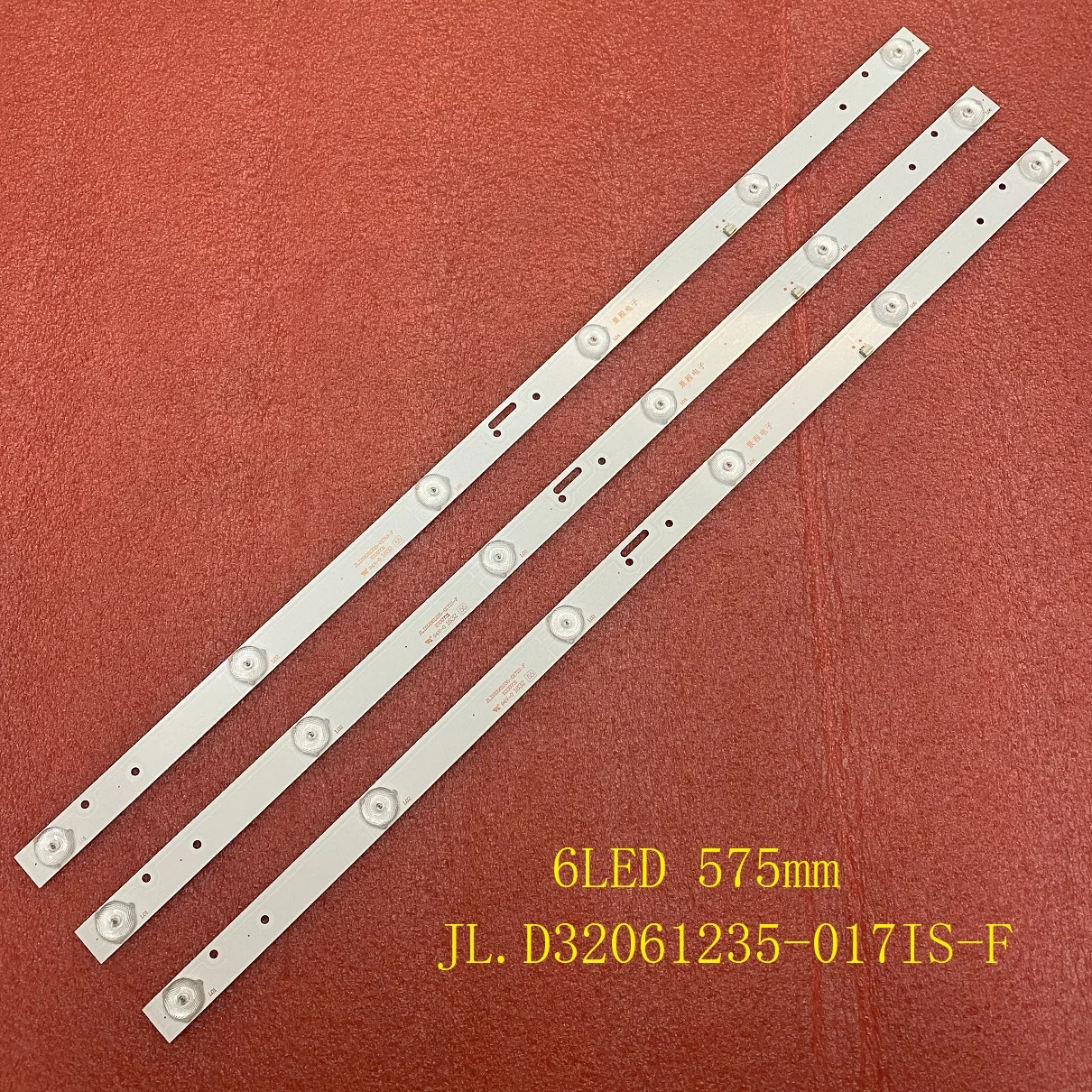 Kit LED backlight strip(3)FOR 32LD101 AKAI LEA-32B49P Orfey 32LD101 HD32-D2 RH43-D3202X-06A-JF JL.D32061235-0171S-F 017IS-F
Kit LED backlight strip(3)FOR 32LD101 AKAI LEA-32B49P Orfey 32LD101 HD32-D2 RH43-D3202X-06A-JF JL.D32061235-0171S-F 017IS-F