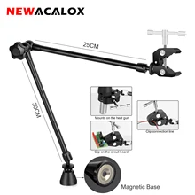 NEWACALOX Soldering Third Hand Tool PCB Fixture Clips Heat Gun Stand Rework Station Tool Helping Hands with Magnetic Base
NEWACALOX Soldering Third Hand Tool PCB Fixture Clips Heat Gun Stand Rework Station Tool Helping Hands with Magnetic Base