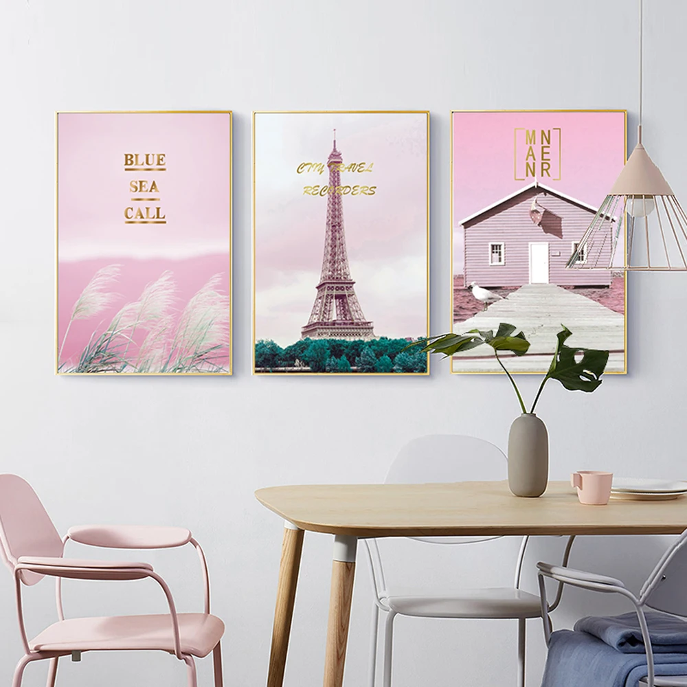 Nordic Nordic Contracted Pink Landscape Architecture Print On Canvas No Frame Wall Pictures Living Room Decor Paintings Decor
Nordic Nordic Contracted Pink Landscape Architecture Print On Canvas No Frame Wall Pictures Living Room Decor Paintings Decor