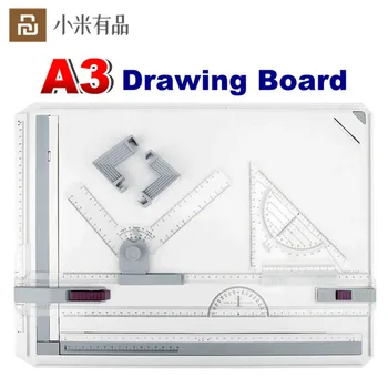 Youpin Portable A3 Drawing Board Table With Parallel Motion Adjustable Angle Draftsman Art Painting Drawing Tool Kit Set
Youpin Portable A3 Drawing Board Table With Parallel Motion Adjustable Angle Draftsman Art Painting Drawing Tool Kit Set