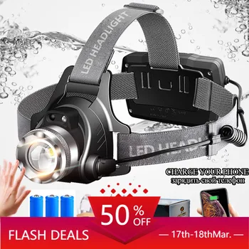 LIGHTBEK Infrared Sensor LED Headlamp Rechargeable Zoomable Rotation Light Head Torch Cree XML-T6 L2 Headlight Hiking Camping
LIGHTBEK Infrared Sensor LED Headlamp Rechargeable Zoomable Rotation Light Head Torch Cree XML-T6 L2 Headlight Hiking Camping