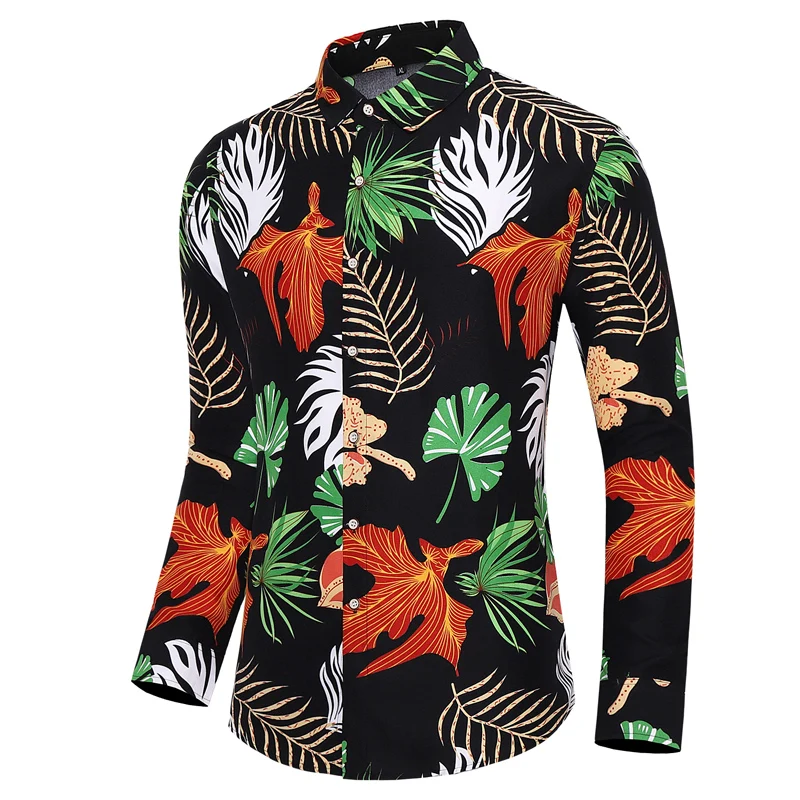 Men's Spring And Autumn Vacation Loose Large Deciduous Long Sleeve Shirt Men's Single Breasted Casual Pointed Collar Shirt
Men's Spring And Autumn Vacation Loose Large Deciduous Long Sleeve Shirt Men's Single Breasted Casual Pointed Collar Shirt