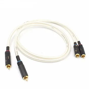 Audiocrast HIFI Silver palted Signature Version RCA Cable Hi-end Premium RCA Audio 2rca to 2rca Interconnect Cable
Audiocrast HIFI Silver palted Signature Version RCA Cable Hi-end Premium RCA Audio 2rca to 2rca Interconnect Cable