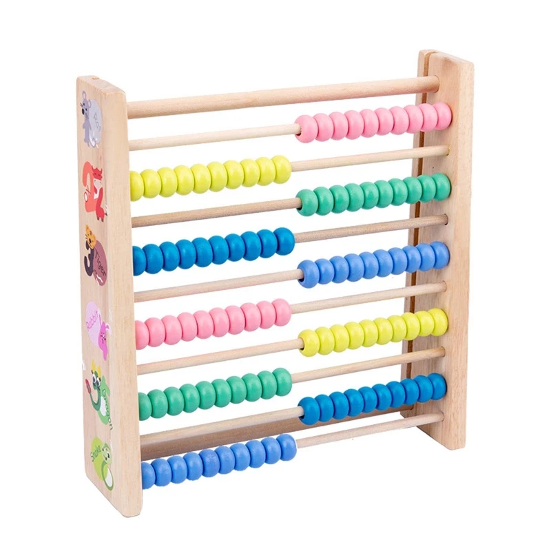 10-Row Wooden Frame Abacus with Multi-Color Numbers Calculating Beads Counting Sticks Number Alphabet Cards Writingboard Childre
10-Row Wooden Frame Abacus with Multi-Color Numbers Calculating Beads Counting Sticks Number Alphabet Cards Writingboard Childre