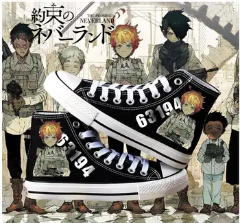 The Promised Yakusoku no Neverland Cosplay Canvas Shoes Printed Norman Emma Sneakers Men Women high top Sneakers shoes
The Promised Yakusoku no Neverland Cosplay Canvas Shoes Printed Norman Emma Sneakers Men Women high top Sneakers shoes