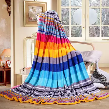 Rainbow Throw Blanket Rainbow Inspired Vertical Lines Pattern Spectrum of Colors Abstract Art Palette Flannel Blanket
Rainbow Throw Blanket Rainbow Inspired Vertical Lines Pattern Spectrum of Colors Abstract Art Palette Flannel Blanket
