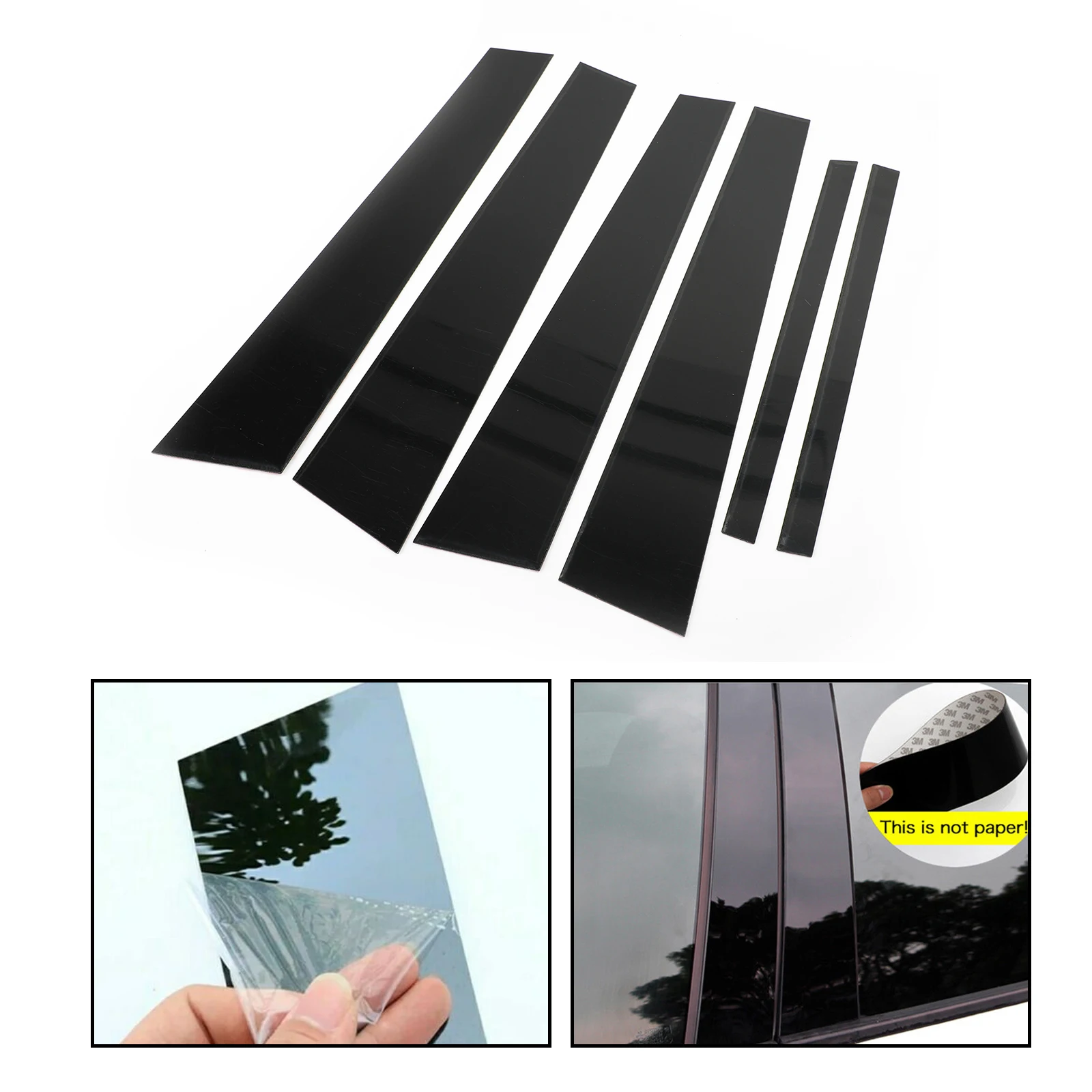 Areyourshop 6PCS Glossy Black Window Center Pillar Posts Trim For Honda Accord 2013-2017 Pillar Posts Cover Door Trim Car Parts
Areyourshop 6PCS Glossy Black Window Center Pillar Posts Trim For Honda Accord 2013-2017 Pillar Posts Cover Door Trim Car Parts