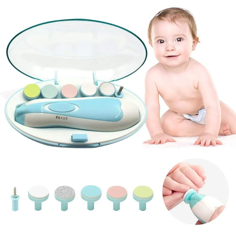 Electric Nail File Drill for Baby No Sharp Claws Hurt, 6 in 1 Safety Cutter Trimmer Clipper for Toes and Fingers
Electric Nail File Drill for Baby No Sharp Claws Hurt, 6 in 1 Safety Cutter Trimmer Clipper for Toes and Fingers