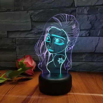 Cartoon Grincess 3D Night Lights Girl Gift Touch USB Table Lamp Colorful LED Lamp for Home Bedroom Decoration Lighting
Cartoon Grincess 3D Night Lights Girl Gift Touch USB Table Lamp Colorful LED Lamp for Home Bedroom Decoration Lighting