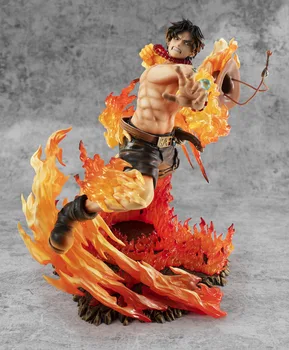 

Japan Anime One Piece Portgas D Ace MAX 15th Anniversary Special Edition Ver. GK Statue PVC Action Figure Collectible Model Toys