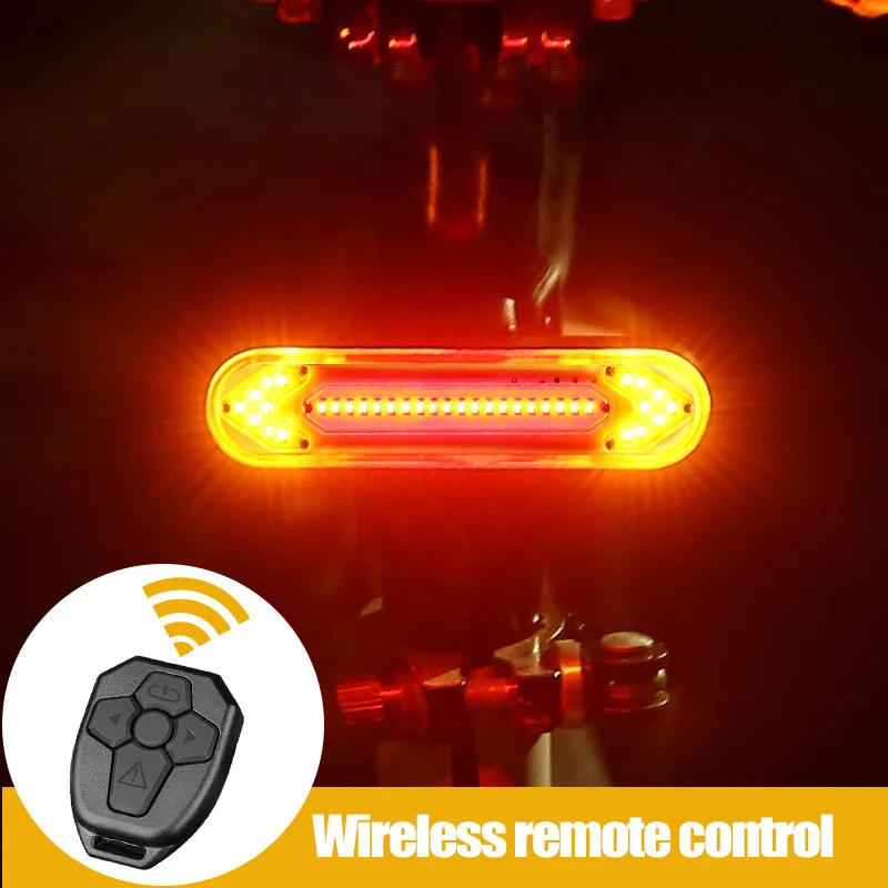 MTB Road Cycling Tail Light Remote Control Bike Rear Light LED Lamp USB Rechargeable Brake Warning Taillight Bicycle Accessories
MTB Road Cycling Tail Light Remote Control Bike Rear Light LED Lamp USB Rechargeable Brake Warning Taillight Bicycle Accessories