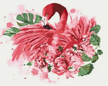 Frameless painting by numbers animals wall decor diy picture by numbers on canvas for home decor 4050cm Flamingo
Frameless painting by numbers animals wall decor diy picture by numbers on canvas for home decor 4050cm Flamingo