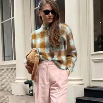 newest Print Lattice Sweater Women 2019 Autumn Winter Fashion Long Sleeve Knitted Sweaters and Pullovers For Ladies @8er
newest Print Lattice Sweater Women 2019 Autumn Winter Fashion Long Sleeve Knitted Sweaters and Pullovers For Ladies @8er