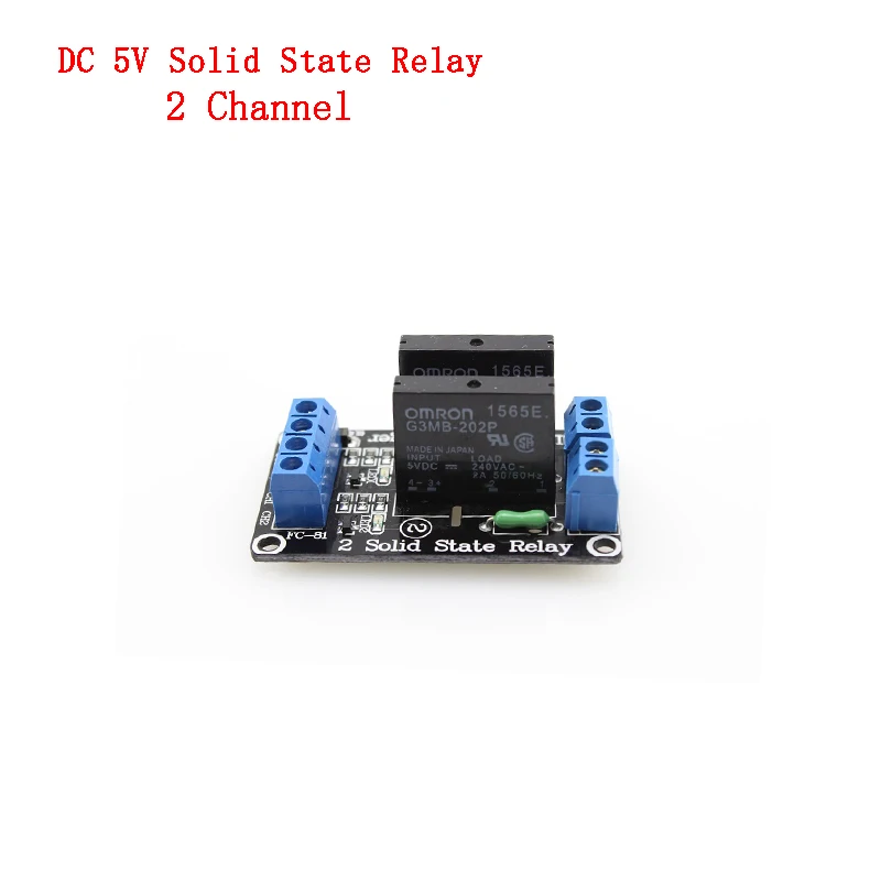 G3MB-202P-5VDC DC-AC PCB SSR In 5V DC Out 240V AC 2A Solid State Relay BH 