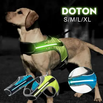 Durable Luminous LED Dog Collar Reflective Safety Harness Vest for Pet Supplies YU-Home
Durable Luminous LED Dog Collar Reflective Safety Harness Vest for Pet Supplies YU-Home