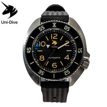 

Uni-Dive Turtle Diver Watches Men's Automatic Mechanical Timepiece Ceramic Bezel Sapphire Glass Monoblock Diving 300M