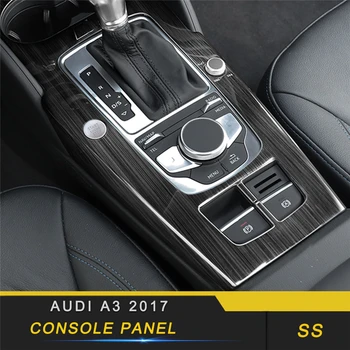 For Audi A3 2017-2019 Car Styling Center Console Gear Panel Cover Trim Frame Sticker Chrome Interior Accessories
For Audi A3 2017-2019 Car Styling Center Console Gear Panel Cover Trim Frame Sticker Chrome Interior Accessories