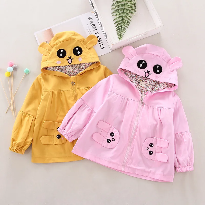 2019 New Children's Wear Children Clothes Autumn Cartoon Clothing Girls Windbreaker Big Eyes Rabbit Baby Coat Fashion Jackets
2019 New Children's Wear Children Clothes Autumn Cartoon Clothing Girls Windbreaker Big Eyes Rabbit Baby Coat Fashion Jackets