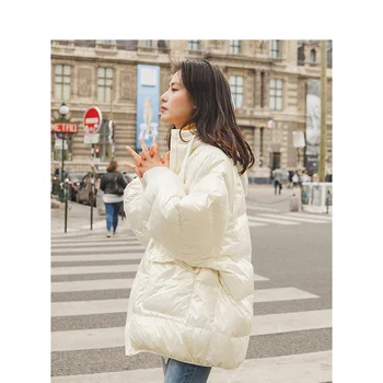 INMAN Winter New Arrivals Women's Small Down Coat Fashion Shorts White Bright Down Jacket Hooded Loose Coat
INMAN Winter New Arrivals Women's Small Down Coat Fashion Shorts White Bright Down Jacket Hooded Loose Coat